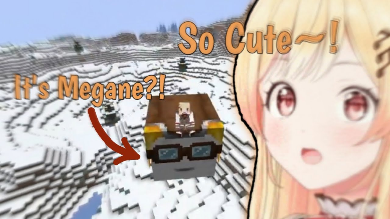 Kanade Find The New Happy Ghast And her Adorable Reaction to It [Otonose Kanade]