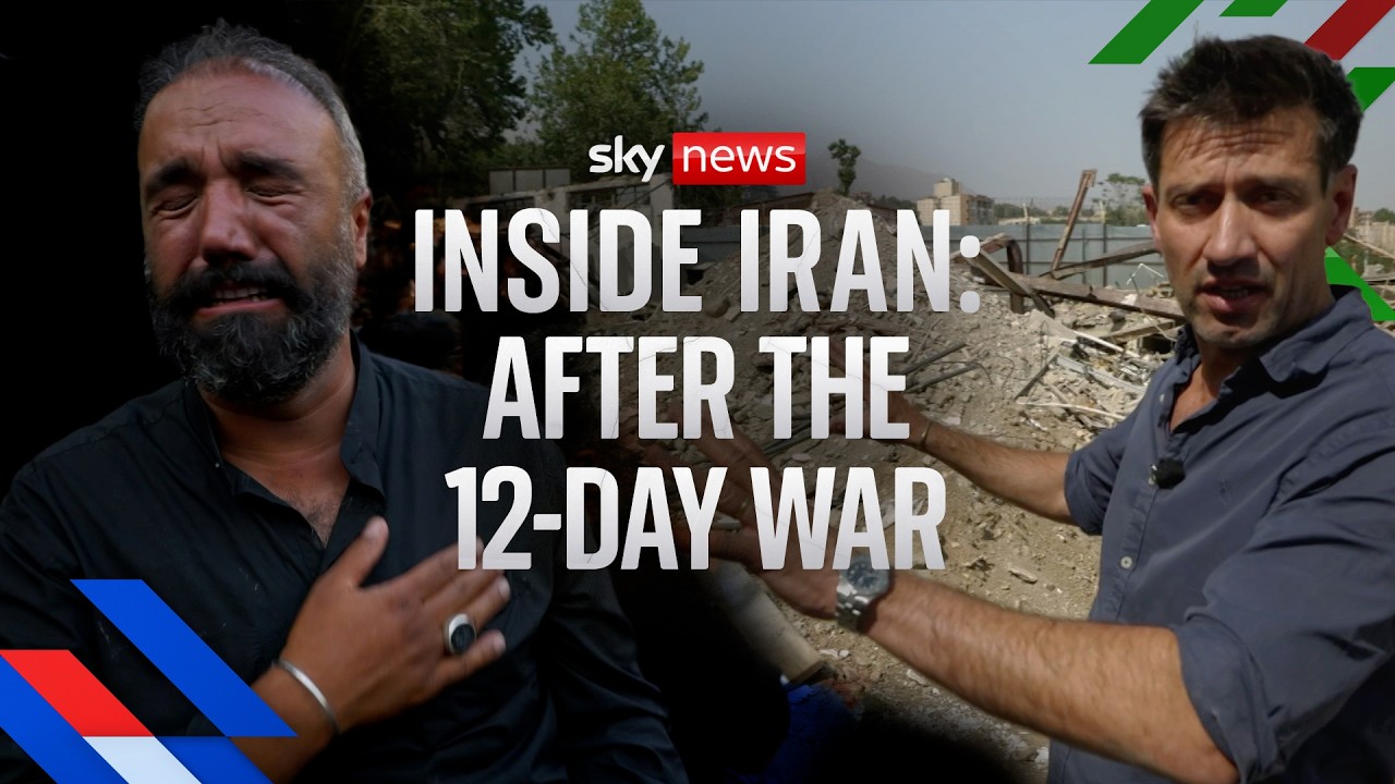 Inside Iran: Sky's Dominic Waghorn takes you behind the scenes