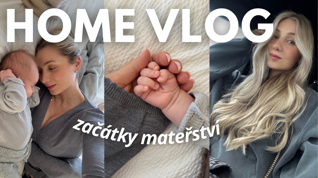 JAKÉ TO JE BÝT MÁMA | realistické dny | life update ♥️
