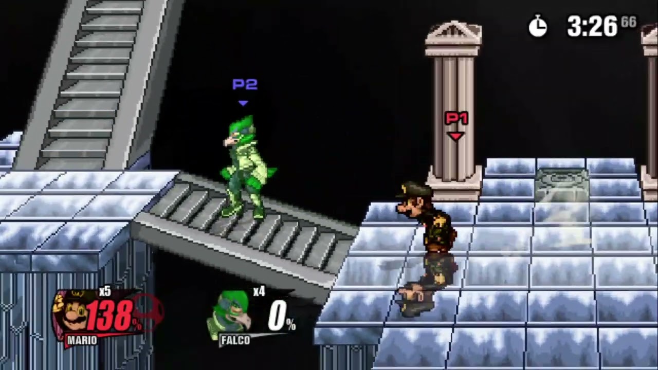 -SSF2- Mario vs Falco (THE REMACH)