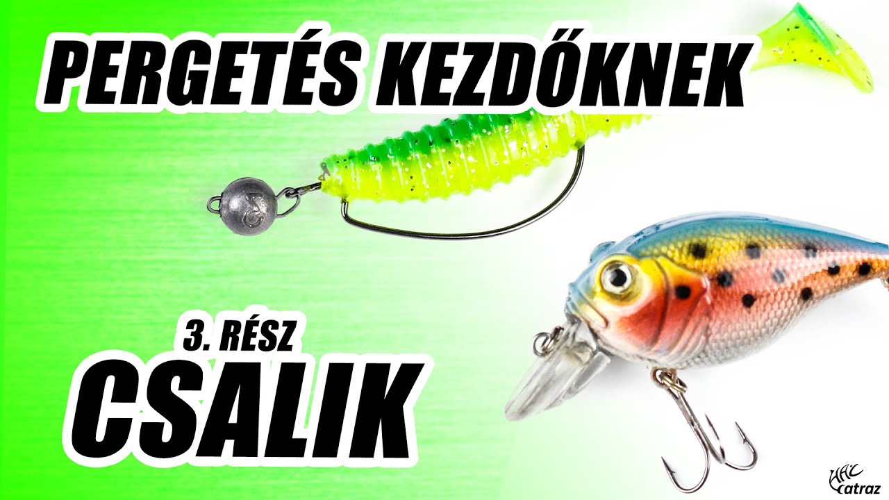 Pergetés Kezdőknek - Wobblerek és Gumihalak 3. Rész