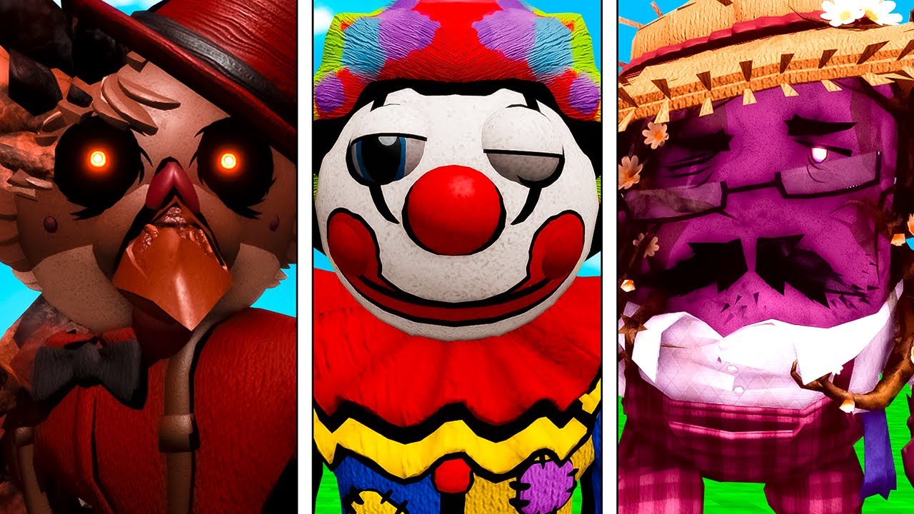 ROBLOX PIGGY *NEW* MRS. P CAMPAIGN SKINS! (TOMLINSON, CLASSIC CLOWNY & FARMER MR. P!)