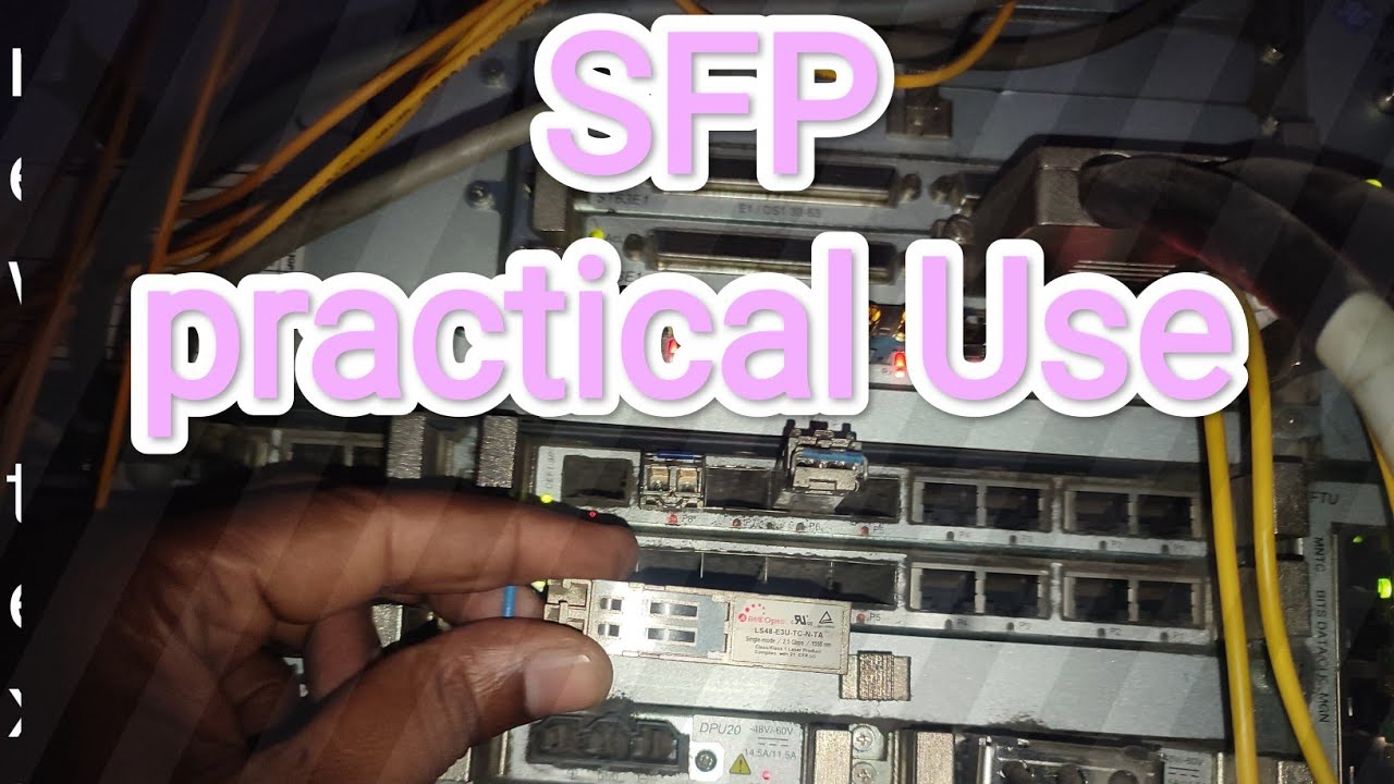 what is SFP ? How does work, single mode vs multiple SFP