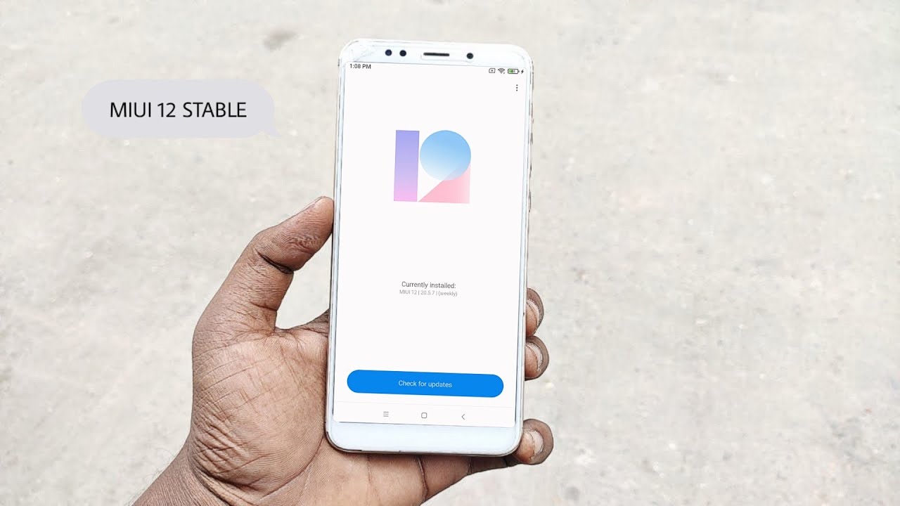 MIUI 12 Stable Update For Redmi Note 5 | New Some New Features Unlocked