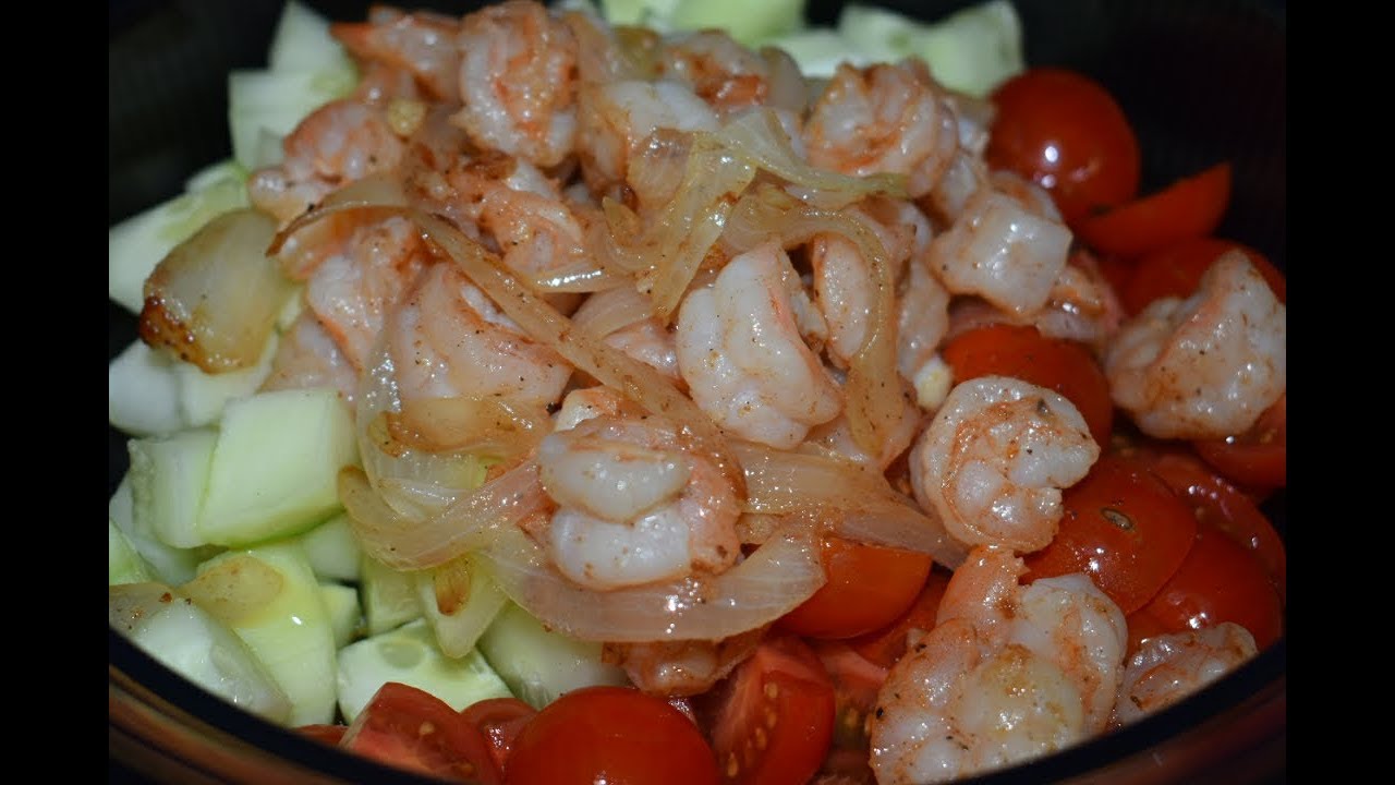 Salade de Crevette Rapide et Facile I Shrimp Salad