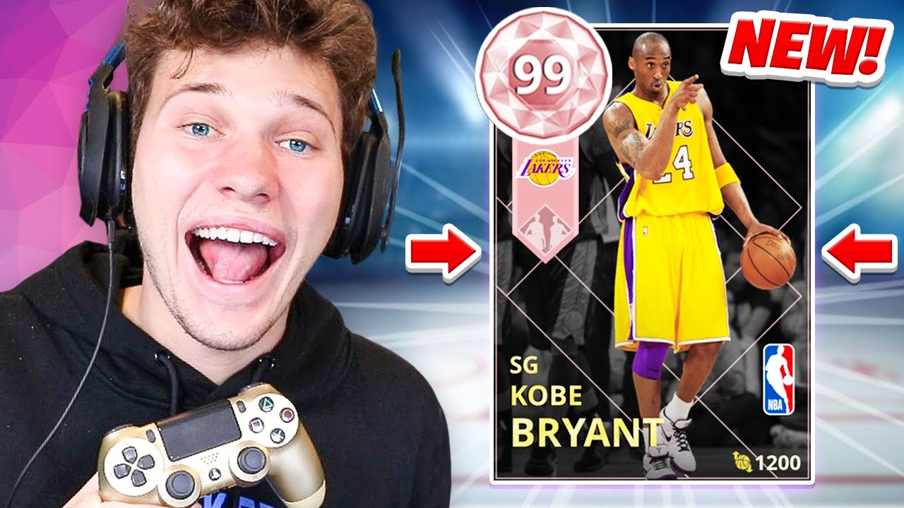 OMG I PULLED 99 PINK DIAMOND KOBE BRYANT!!! NBA 2K18