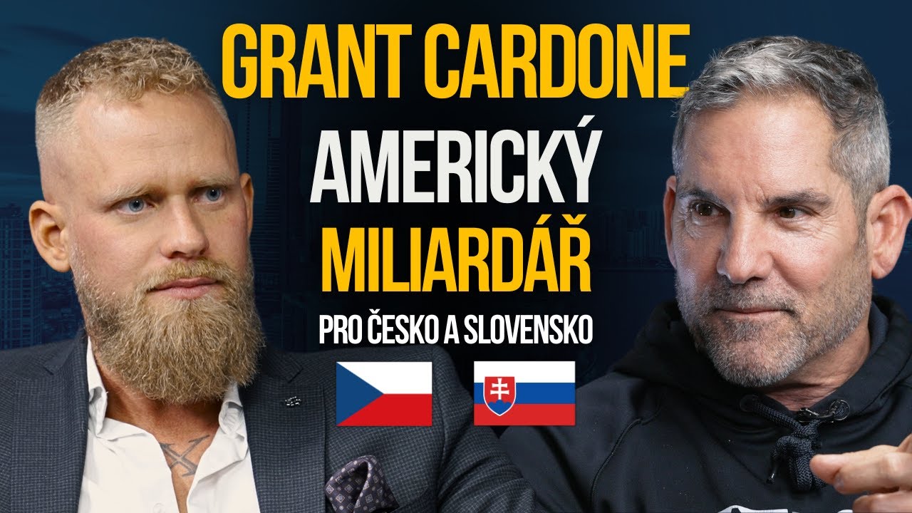 Americk&yacute; Miliard&aacute;ř Grant Cardone  Pro Česko- 10X Pen&iacute;ze, Motivace, &Uacute;spěch