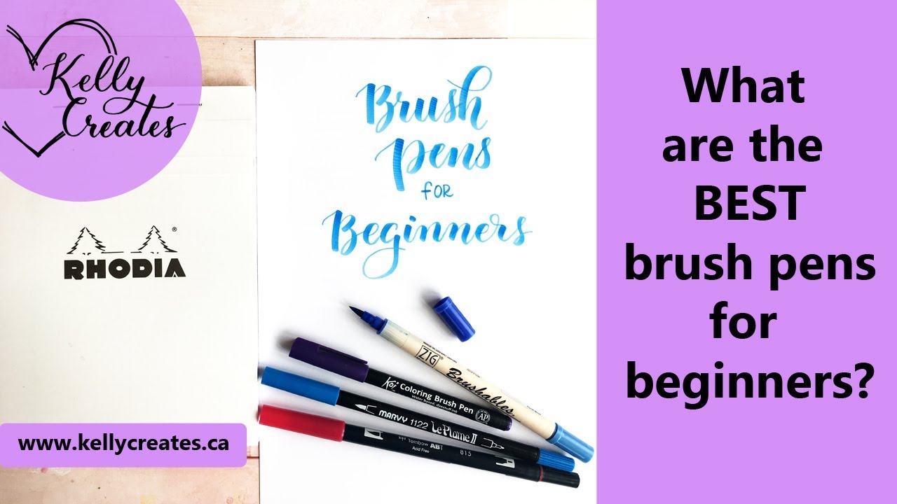 Brush Lettering: My Top Picks for Brush Pens