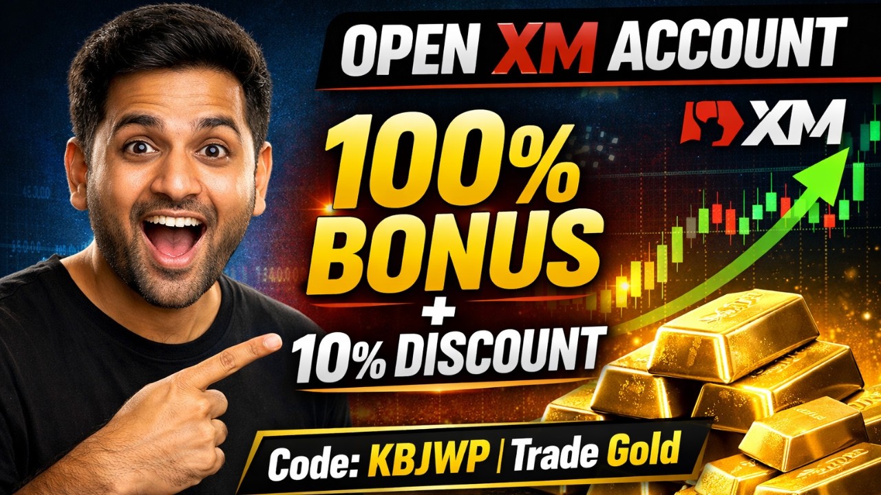 How to Open XM Account 2026 | Get 100% Bonus + 10% Discount (Code: KBJWP)