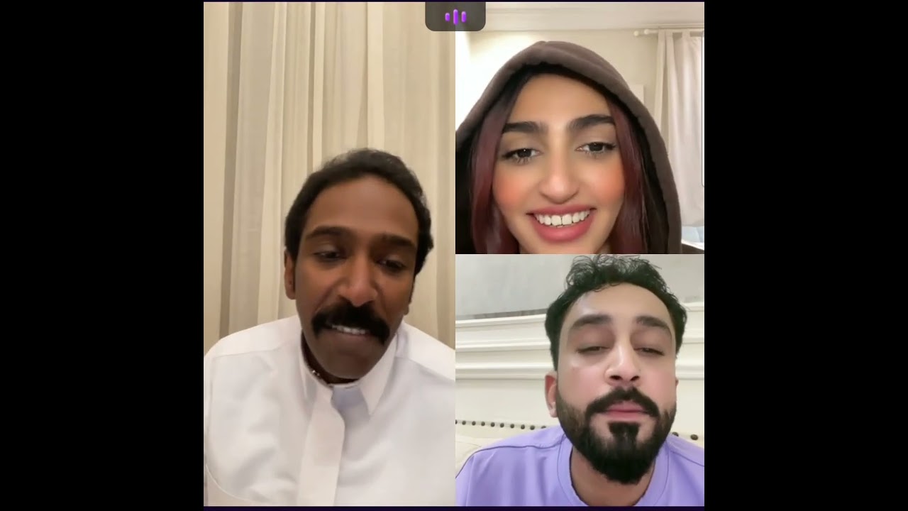 مقرن و فهد مع الفهدة و سعد الدوسري 😂ضحك موت😂