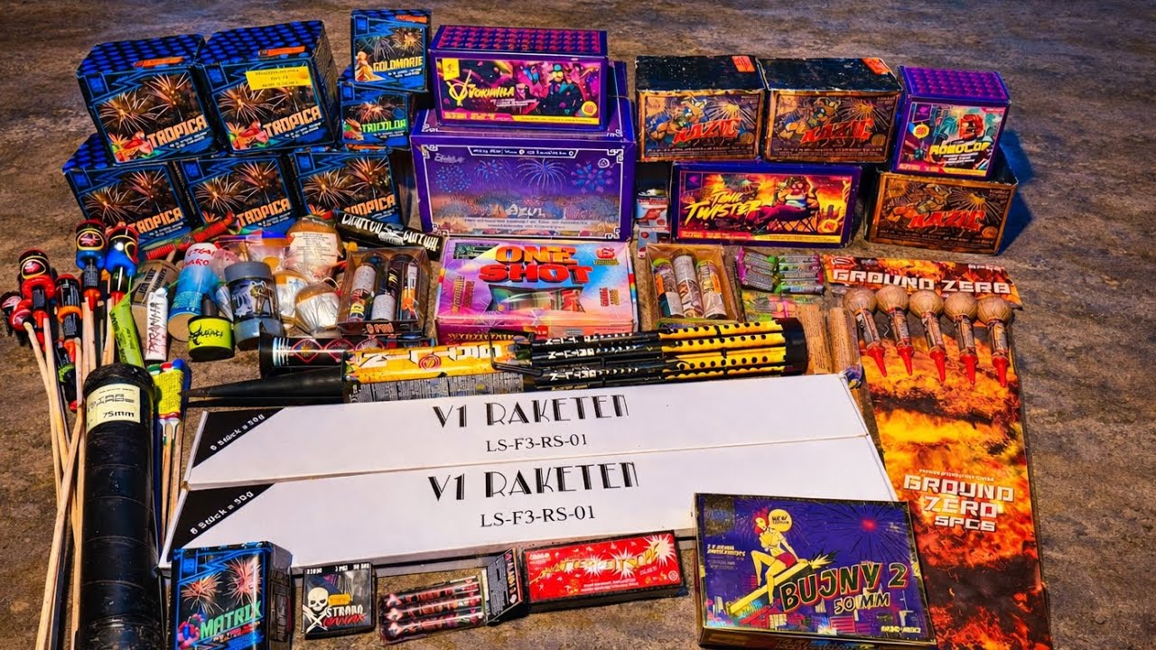 SILVESTER VORFREUDE NUR NOCH 5 TAGE BIS SILVESTER! XXXL FEUERWERKS MISCHUNG 🧨❤️‍🔥