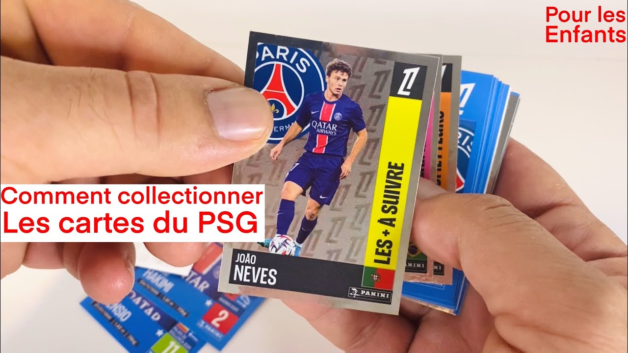 Comment collectionner les cartes de foot Panini du PSG de la finale de la coupe du monde des clubs