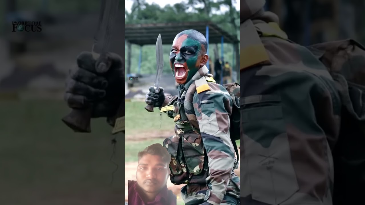 Africa army vs Gorkha commando khukri  