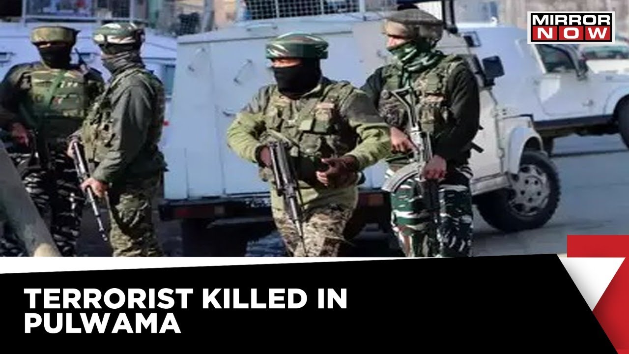 One Terrorist Killed In Pulwama Encounter, Operation Is Underway | Jammu & Kashmir Terrorist Attack