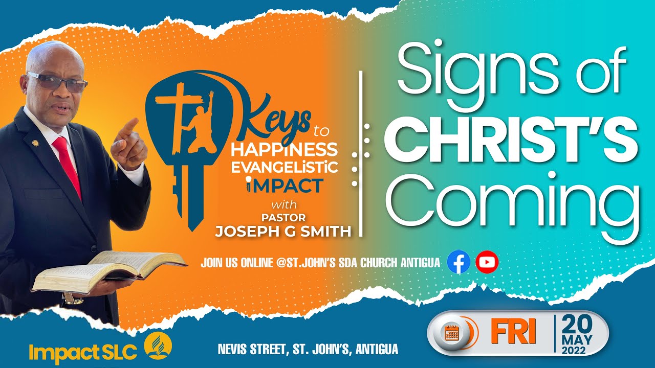 St. John's SDA Church || Keys To Happiness Evangelistic Impact Series || Joseph G. Smith
