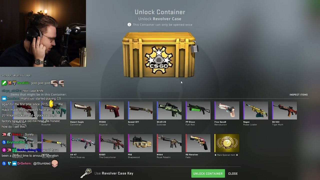 This is why ohnePixel opens Revolver Cases / KNIFE UNBOXING