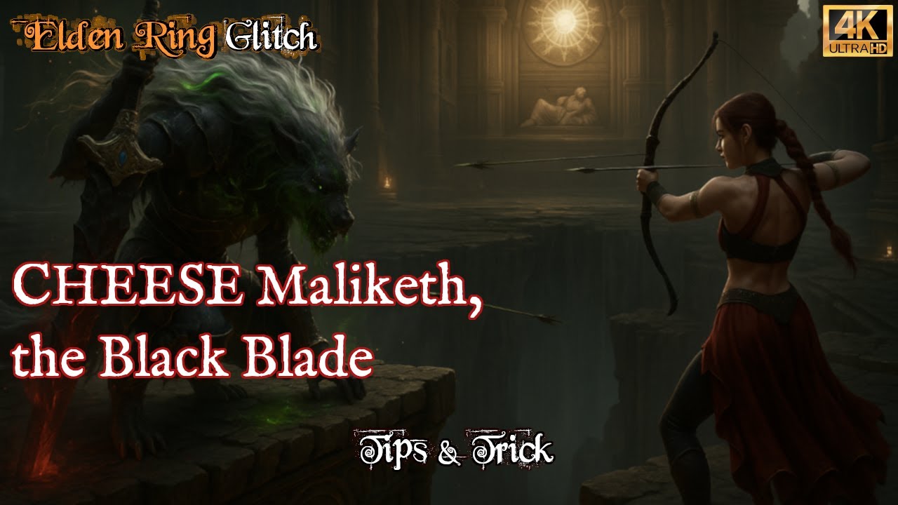 Elden Ring: Glitch | Cheese Maliketh, the Black Blade | Full Guide (Patch 1.16.1 - 2025) [4K]