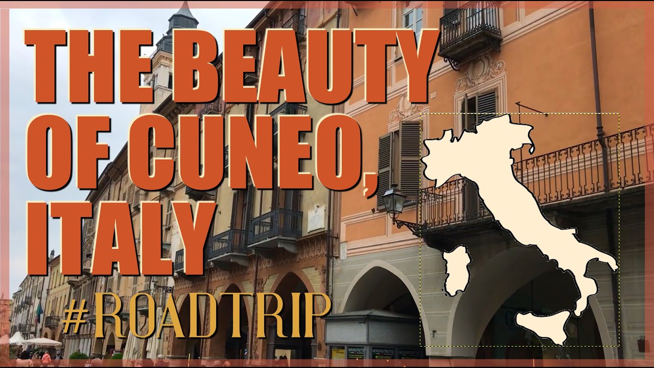 EXPLORING THE CITY OF CUNEO, ITS BEAUTIFUL -- DRINKING LOTS OF PERFECT ITALIAN COFFEE | #ROADTRIP