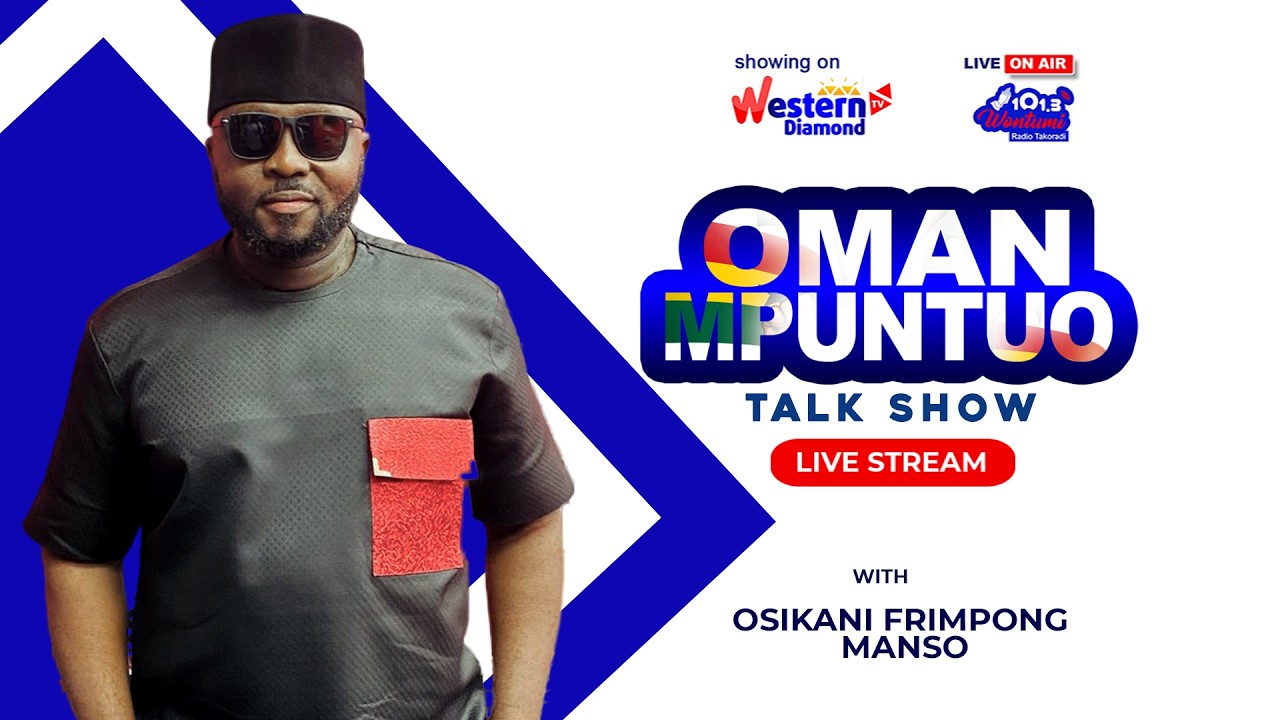 YOU ARE WATCHING OMAN MPUNTUO LIVE ON WESTERN DIAMOND TELEVISION-TAKORADI GHANA .... 16-02-2026