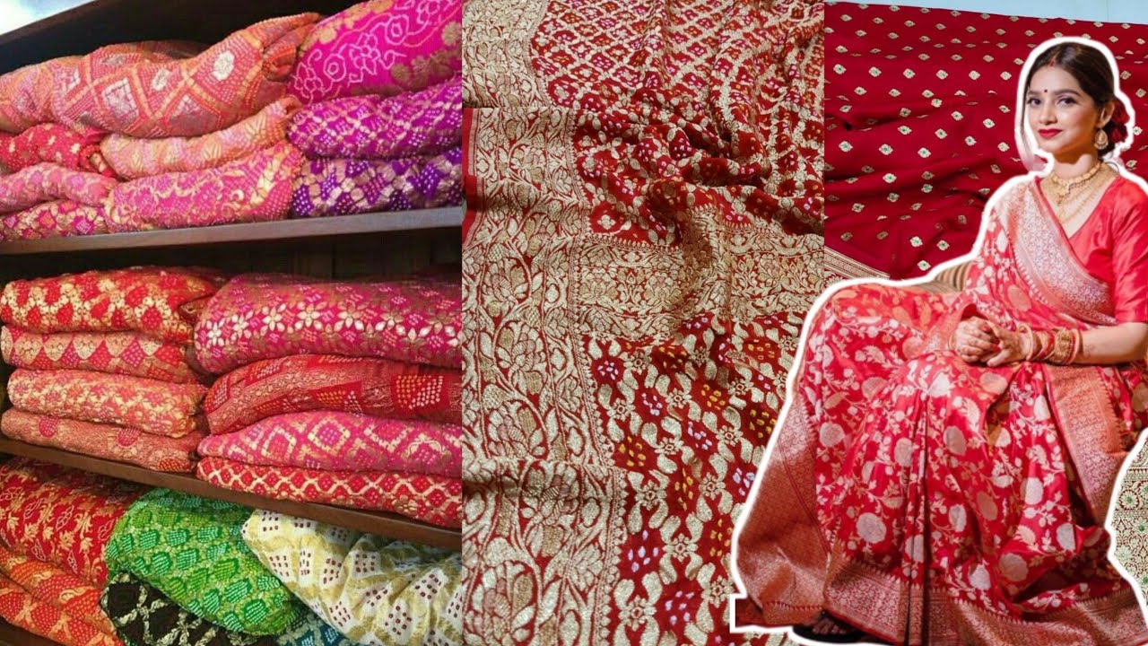 असली बनारसी साड़ी सीधा बनारस की फैक्ट्री से,Saree Manufacturer In Varanasi, Halima Creation Varanasi