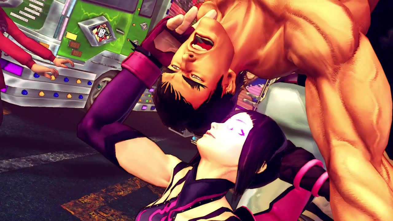 Ultra Street Fighter IV – Юри против Фэй Лонга