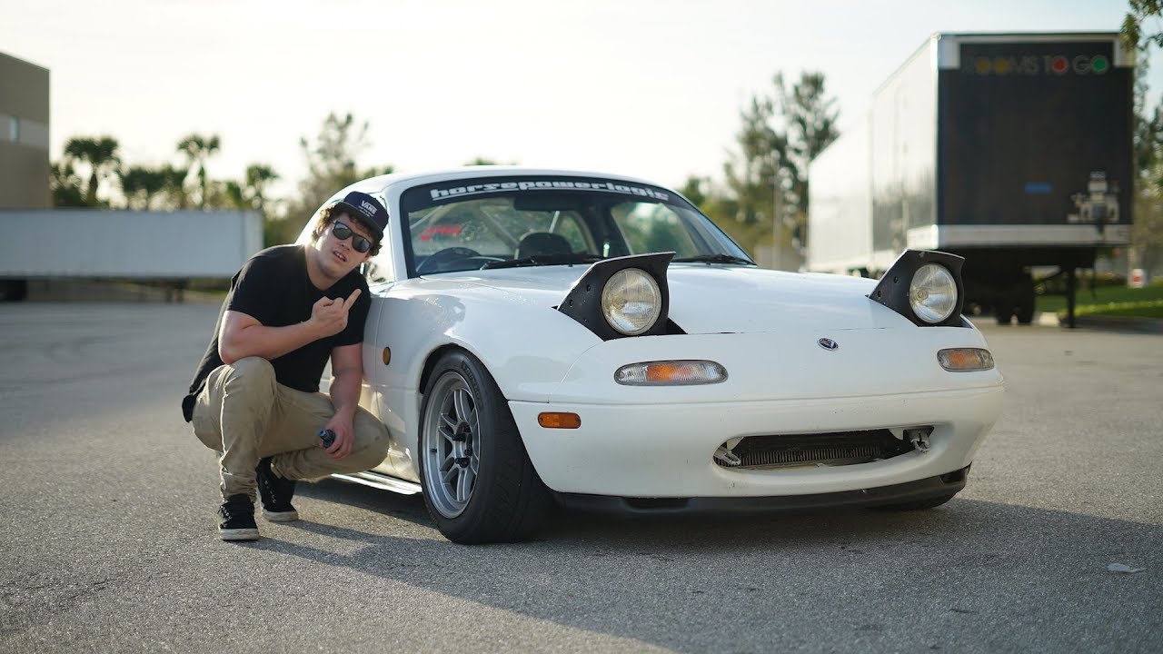 SR20 MIATA FINALLY DRIVES!