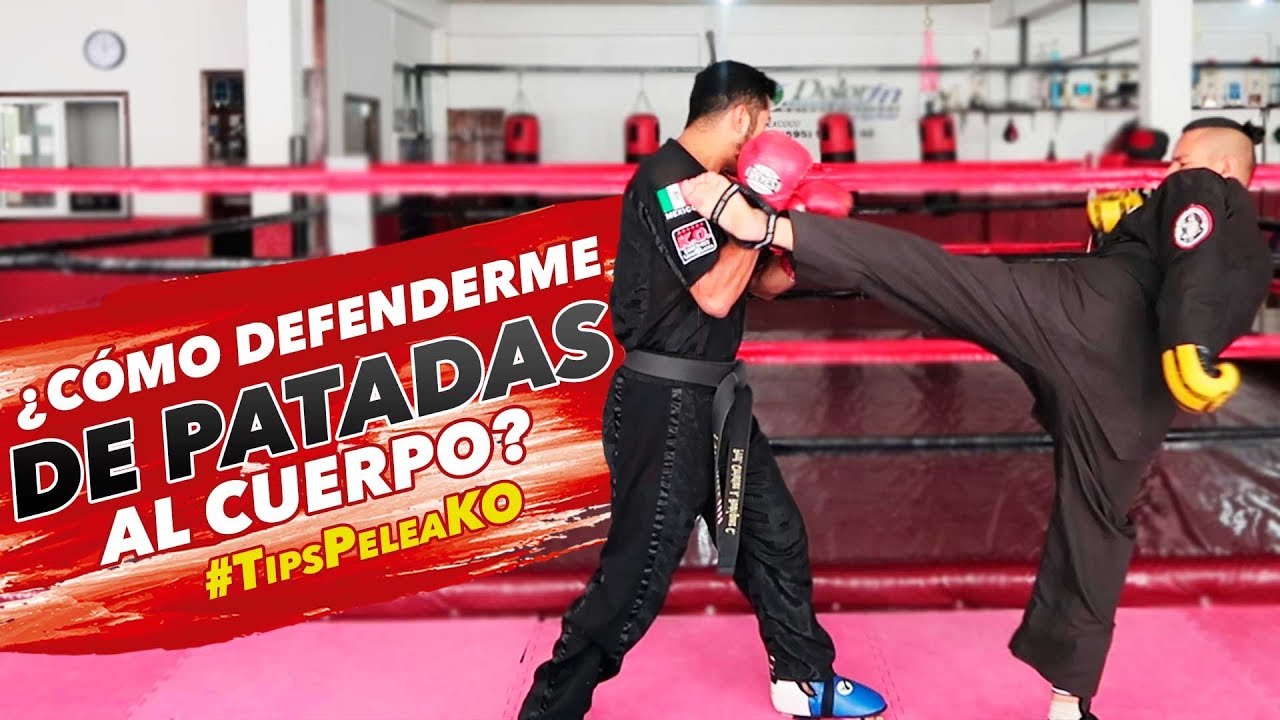 ¿Cómo defender patadas al cuerpo durante una pelea? | kick boxing, muay thai, lima lama, karate
