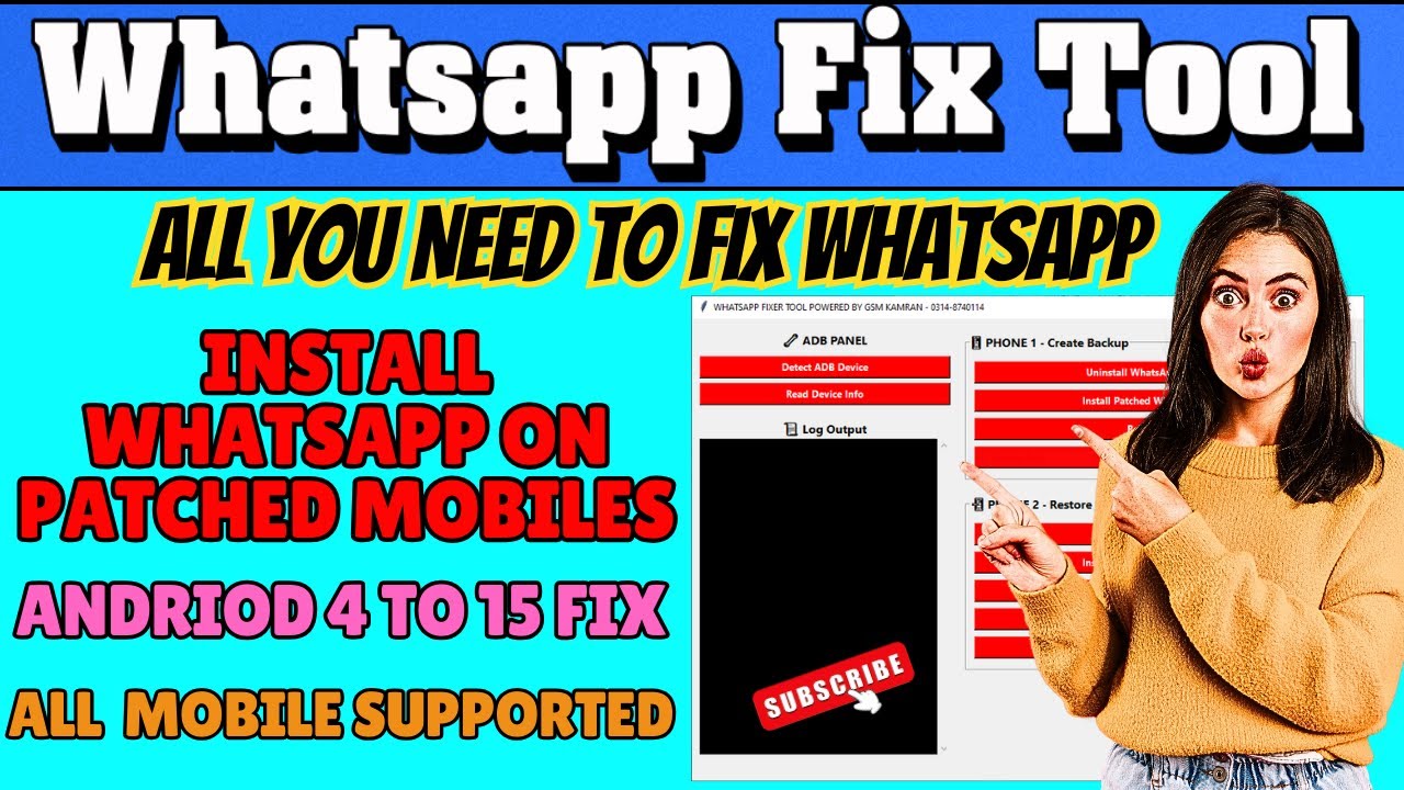🔥 WhatsApp Fix Tool 2025 | Install WhatsApp on Patched & Old Android Devices – 100% Working!