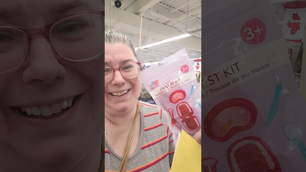 Dentist play set kit at Dollartree 