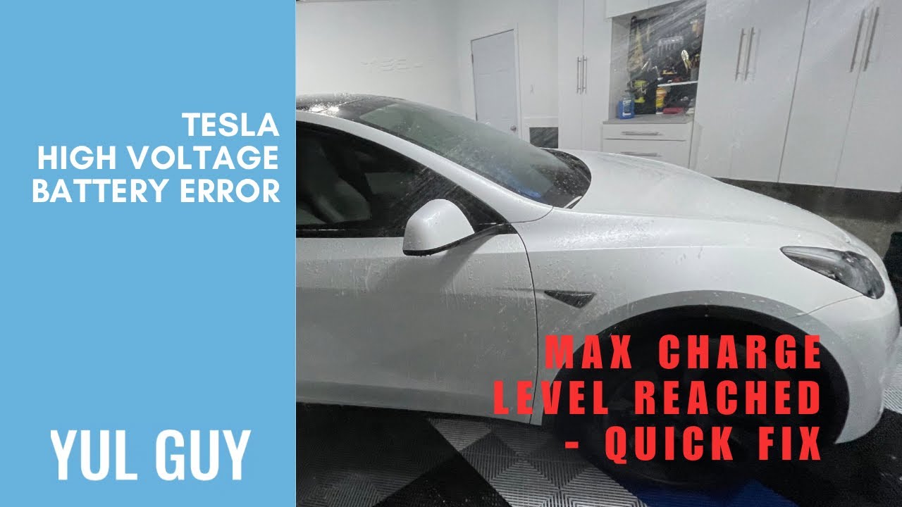 Tesla не заряжается? Ошибка BMS_a079 — временное решение.