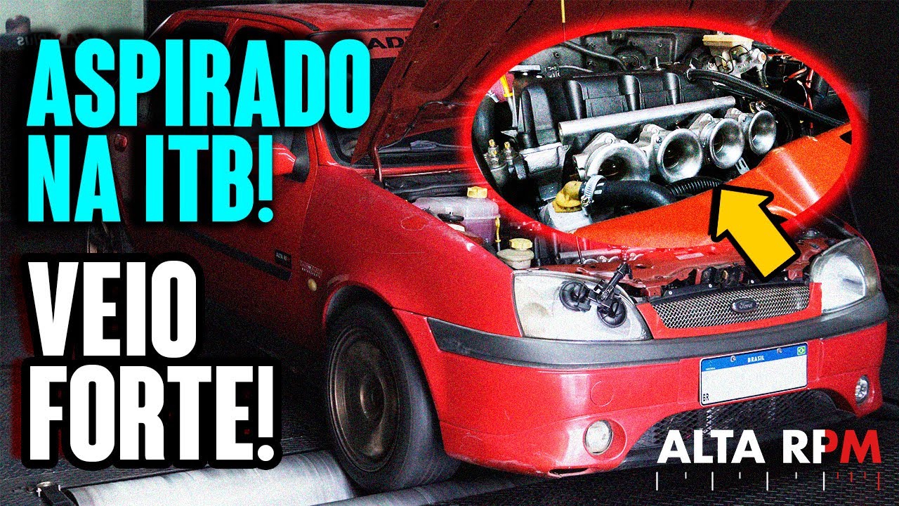 ZETEC ROCAM 1.6 ASPIRAD&Atilde;O: ACERTO NO DINAM&Ocirc;METRO FT. @robinhodamade - Alta RPM