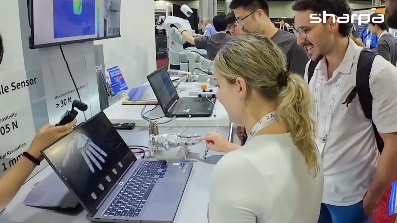 SharpaWave at ICRA 2025 🔥 Dexterity, AI & Tactile Sensing!