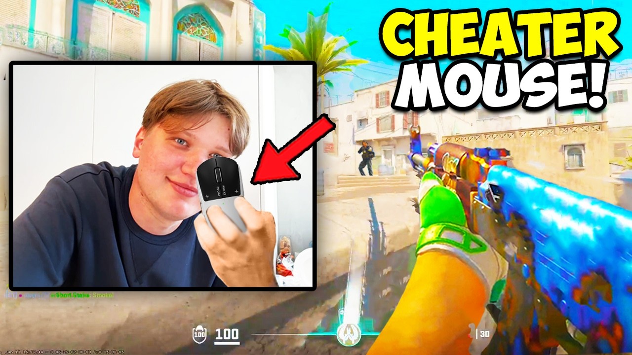 S1MPLE DESTROYS FACEIT WITH HIS NEW CHEATER MOUSE! CS2 Twitch Clips