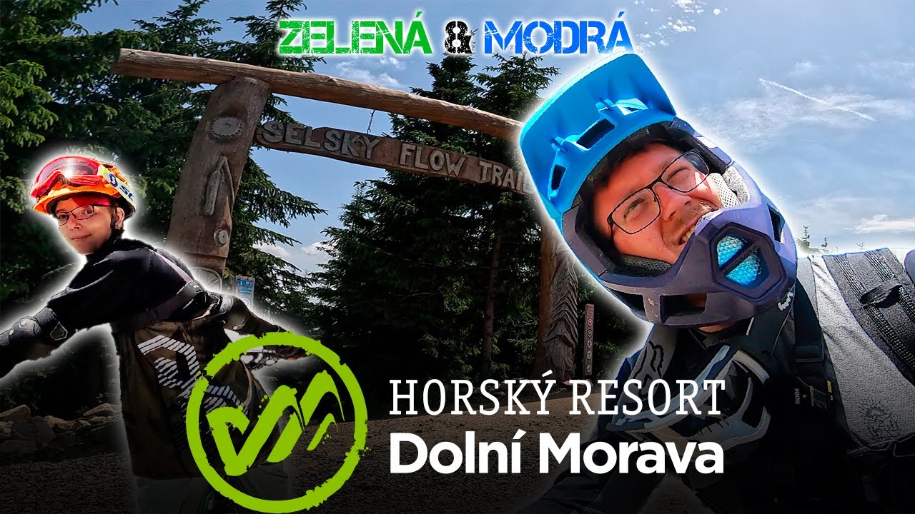 Trail Park Dolní Morava 2025 - Zelená a modrá, pro hobíka dobrá