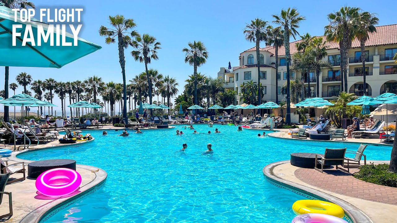 HYATT HUNTINGTON BEACH | Курорт на побережье Калифорнии | Полный тур в формате 4K