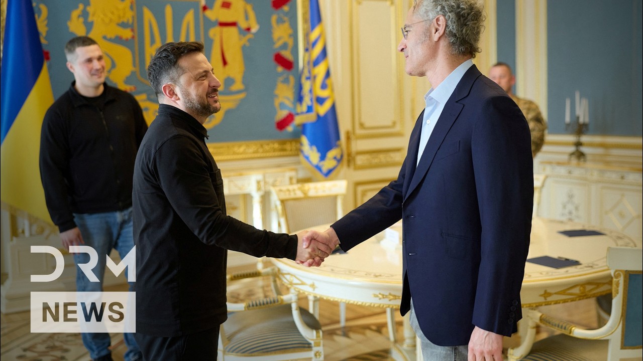 BREAKING NEWS: Palantir CEO Alex Karp Meets Zelenskyy To Expand Ukraine AI War Effort | AC1G