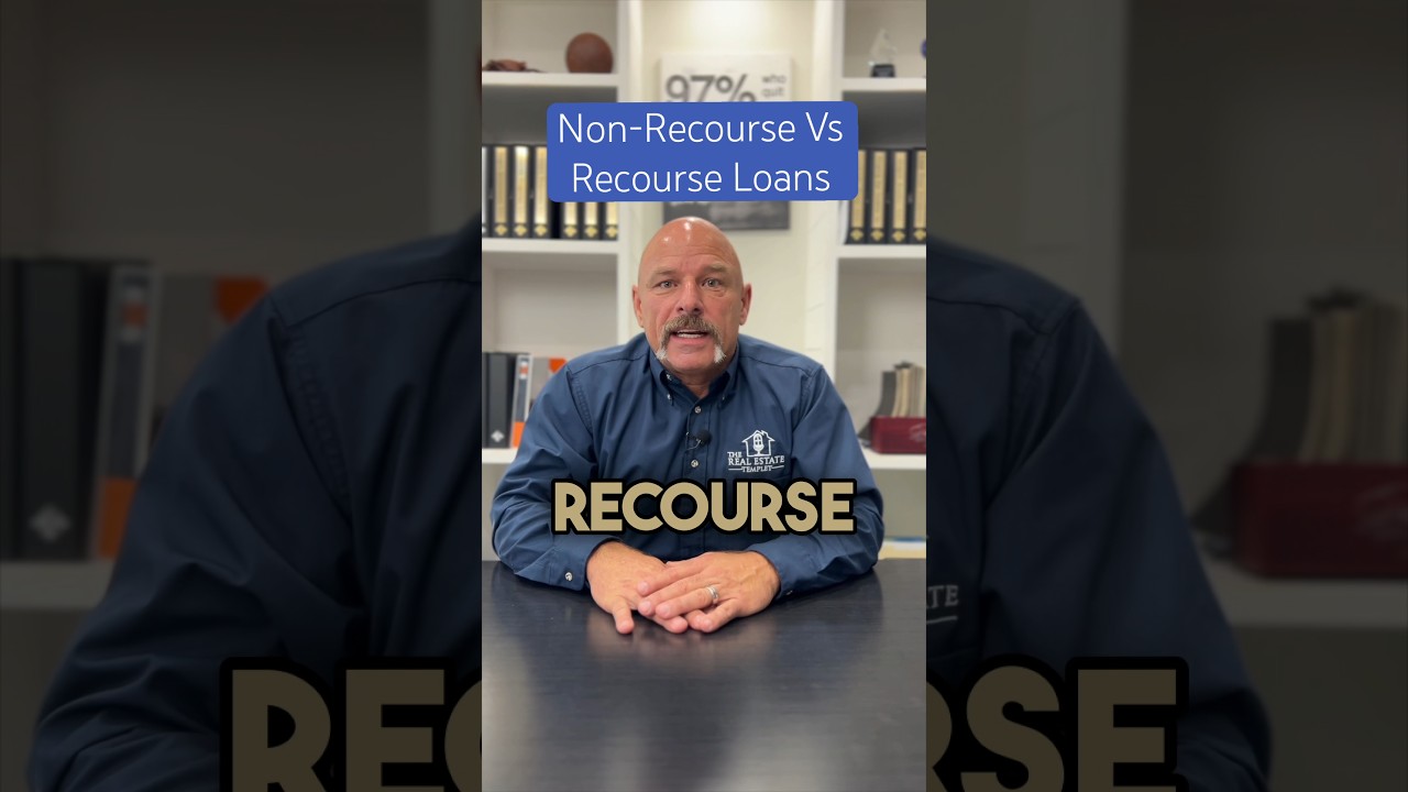 Non-Recourse Vs Recourse Loans. What Is The Difference? #realestateinvesting