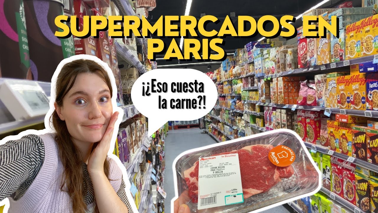 Qué se puede comprar con 30 euros en un supermercado de París