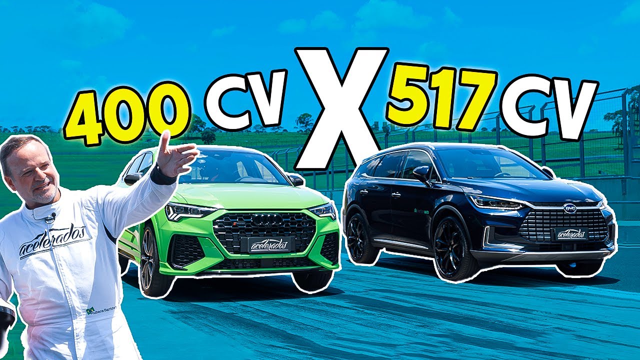 O CHINÊS MAIS RÁPIDO DO BRASIL? BYD Tan encara Audi RSQ3 na Volta Rápida #249 com Rubens Barrichello