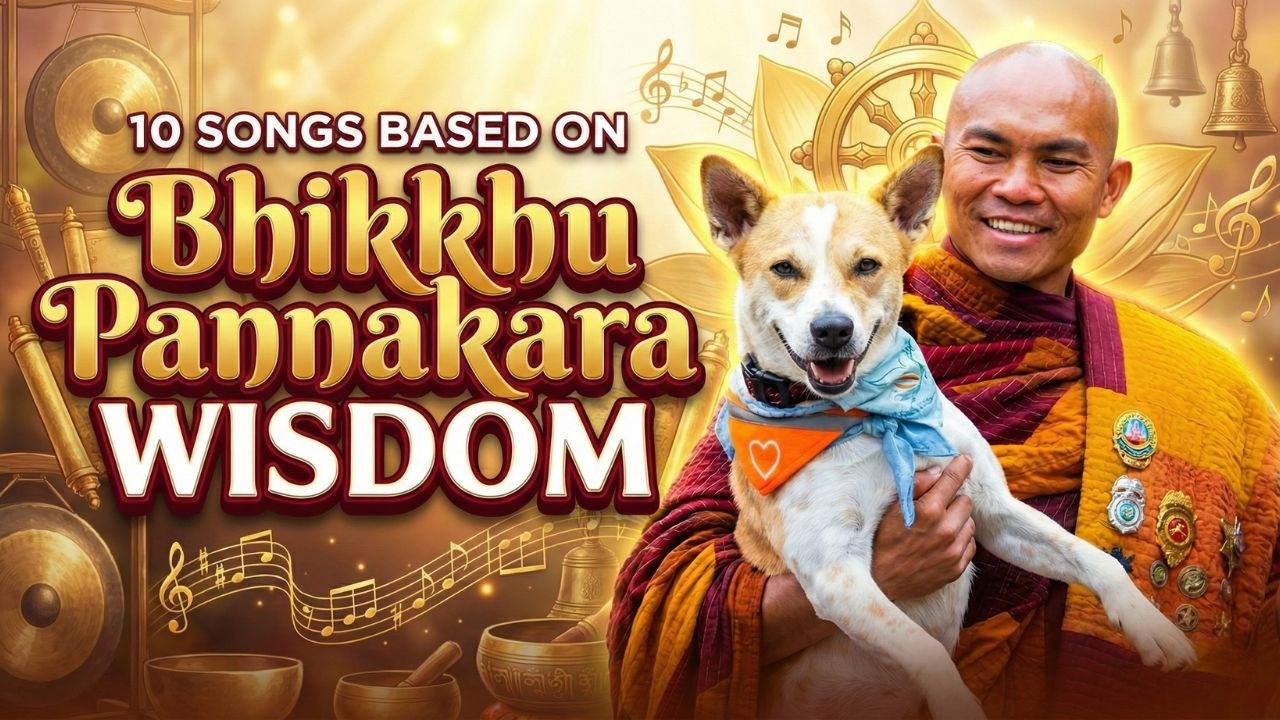 10 Life Lessons from Bhikkhu Pannakara through Music
