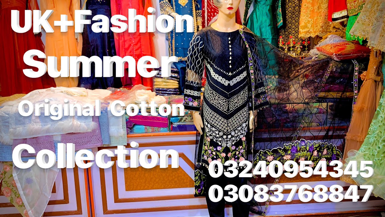 UK+Fashion New Summer Cotton Collection COD All Pakistan WhatsApp 03240954345 / 03083768847