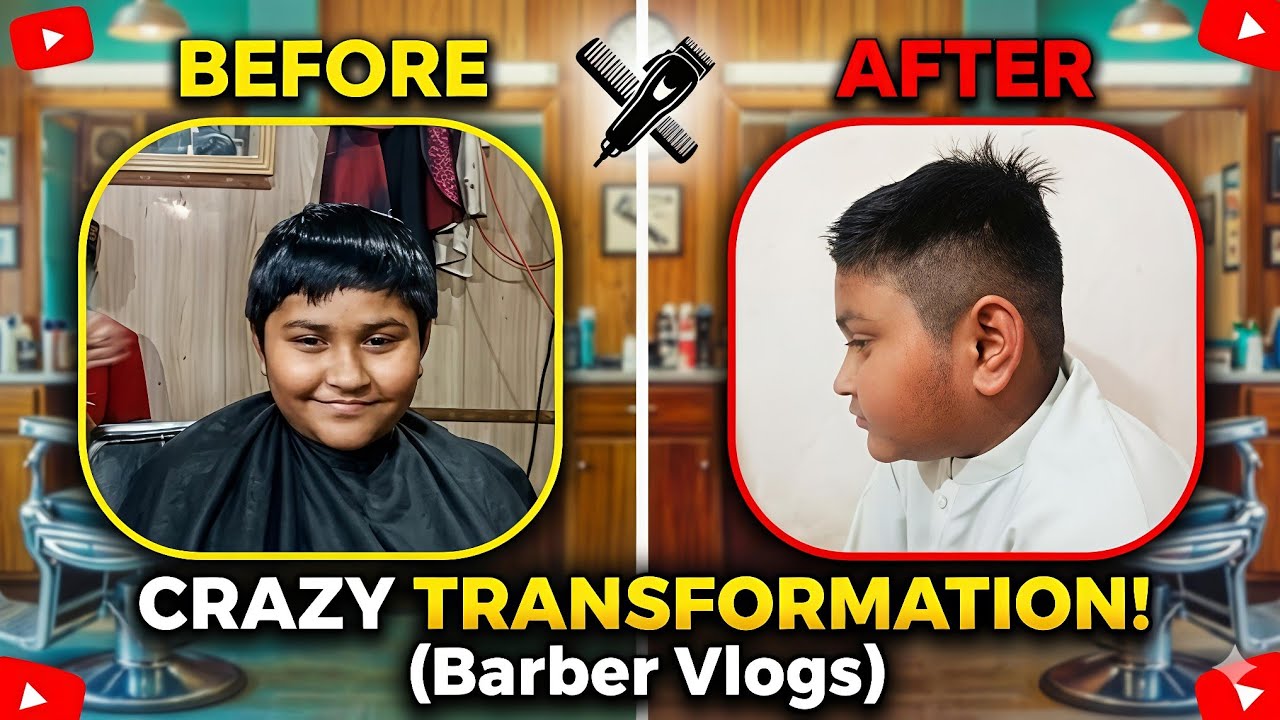 Hair cut krwa liya 💇🏻 | Muhammad Sufiyan 