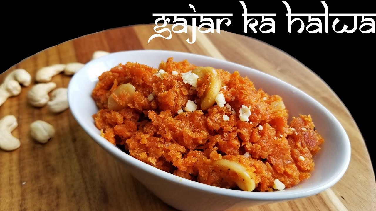 Simple Gajar Ka Halwa with Khoya | Carrot Halwa - Dhaba Style !!