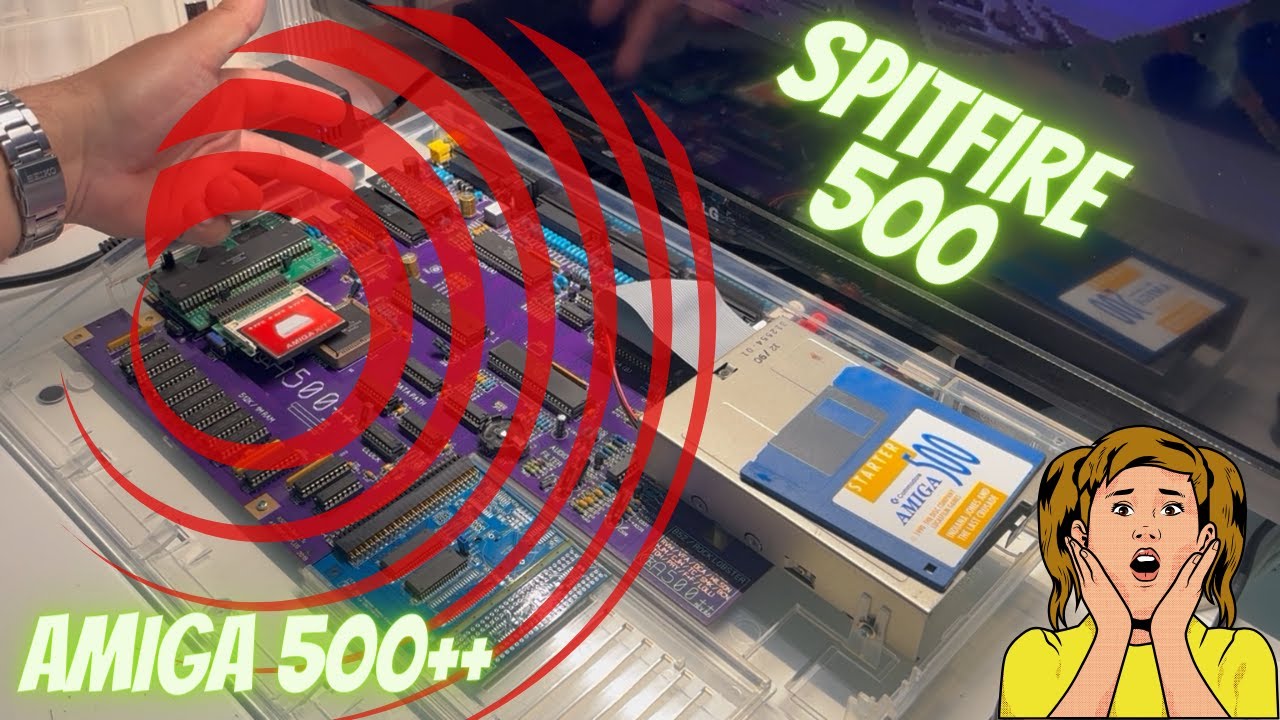 Cheap Amiga 500 Accelerator Card for WHDLoad Gaming Spitfire 500 Review 2.0