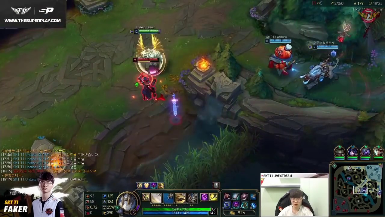 SKT T1 Faker : Going to rise again! Faker's AP Galio! Insane carry! [ Full Game ]