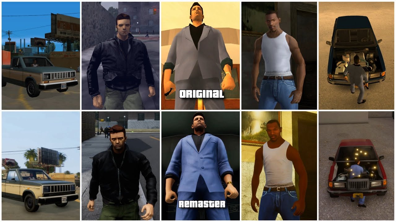 GTA Trilogy DE vs Original Trilogy Everything Good & Bad Full Comparison