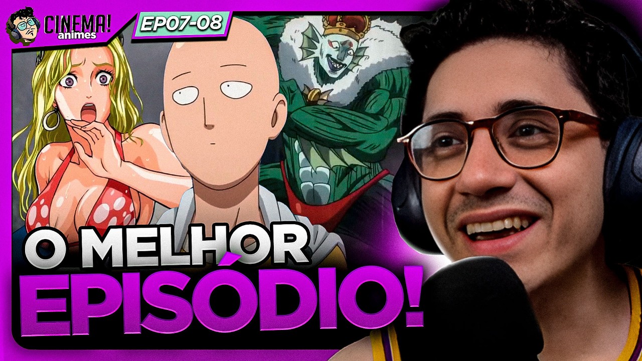 O VERDADEIRO GOAT do ANIME APARECEU! | ONE PUNCH MAN T1 EP07-08