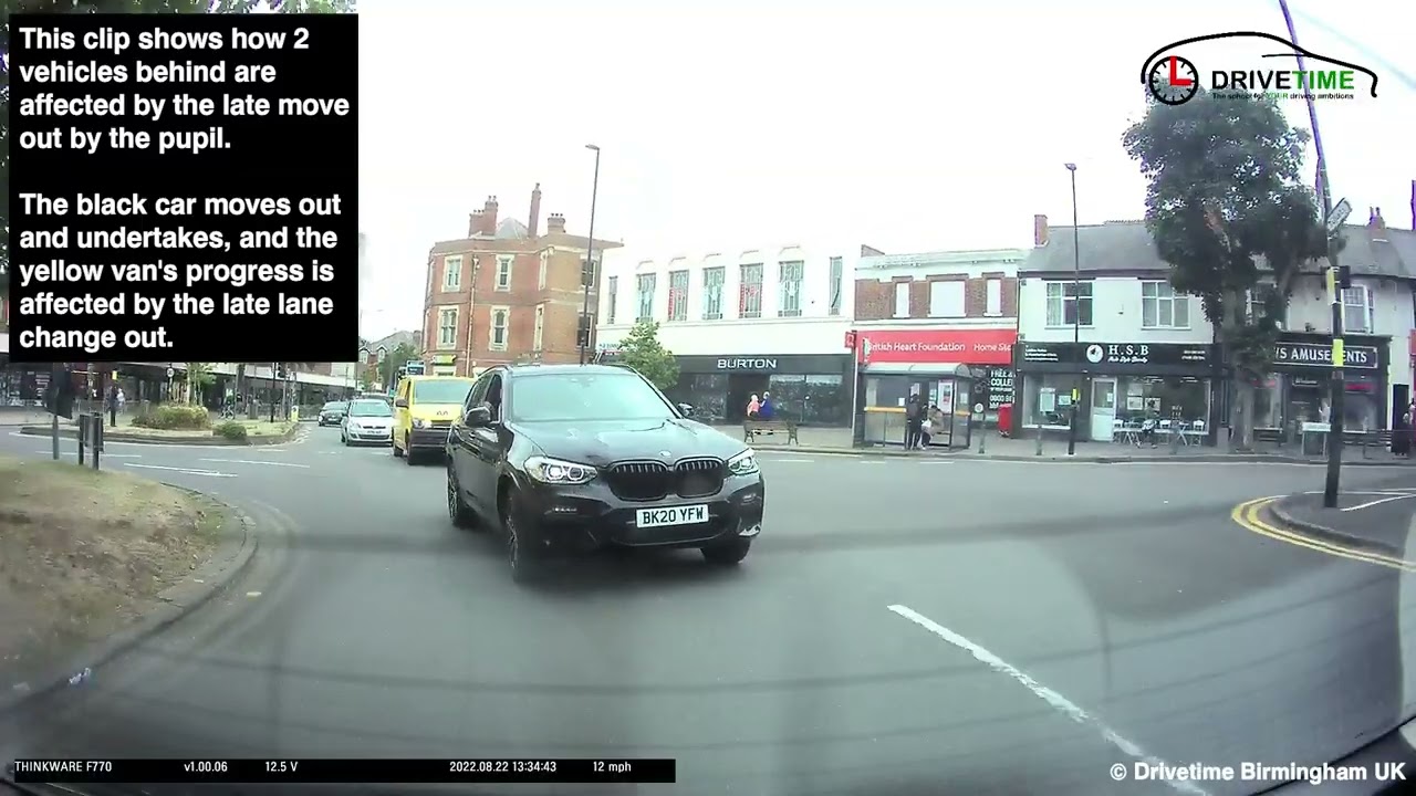 South Yardley Test Centre - Acocks Green Village Roundabout