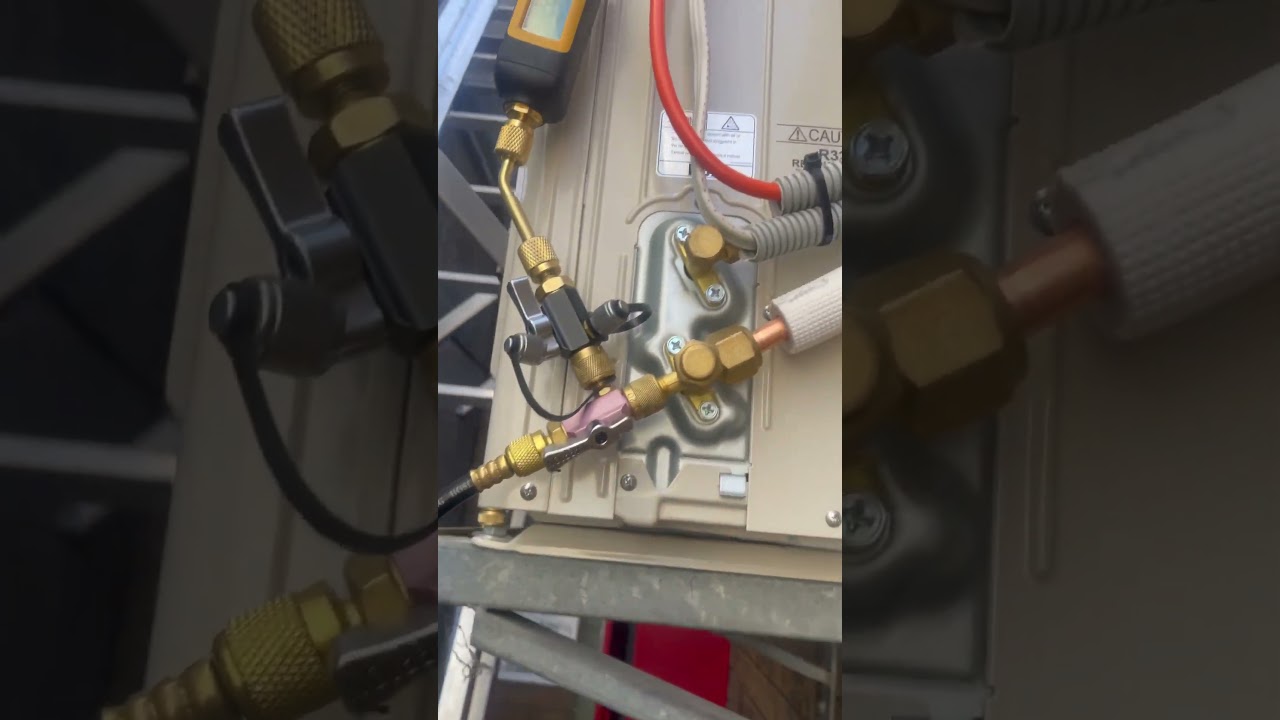 CORDLESS VACUUM PUMP, BEST FOR SPLIT SYSTEM INSTALLATIONS #hvac #airconditioner #hvaclife