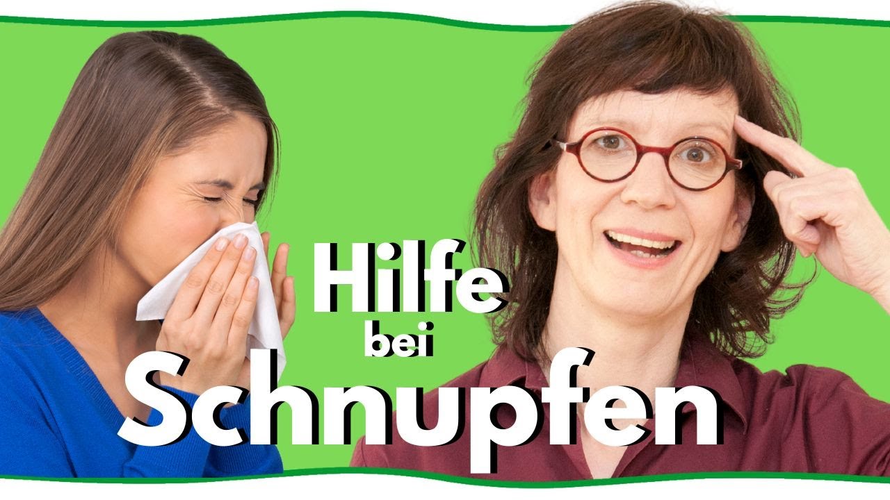 Schnupfen nat&uuml;rlich loswerden